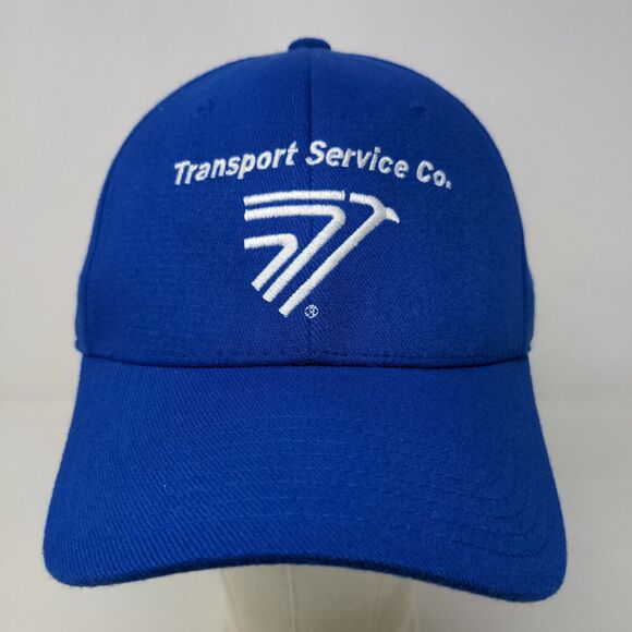 American Needle Men's Fitted Hat Blue Size L/XL Embroidered Transport Service Co - Picture 2 of 7